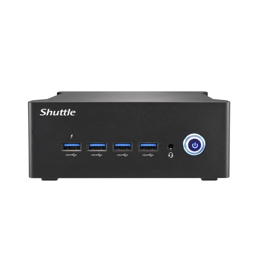 Shuttle NA20H2 Nano PC Barebone, AMD Ryzen 7 255, Radeon 780M , DDR5, 2x USB-C 4.0, 2x 2.5Gbe, 24/7