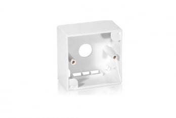Equip 760302 Keystone System Surface Mounting Back Box, 80 mm, 80 mm, 42 mm, 79 g, 95 mm, 89 mm