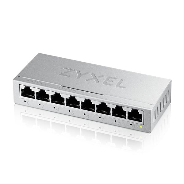 Zyxel GS-108BV5-EU0101F netwerk-switch Unmanaged L2 Gigabit Ethernet (10/100/1000)