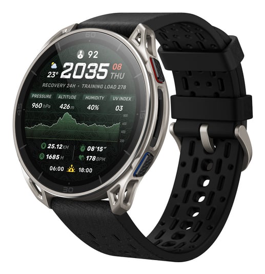 Amazfit Cheetah 2 Ultra 3,81 cm (1.5") AMOLED Digitaal 480 x 480 Pixels Touchscreen Titanium Wifi GPS