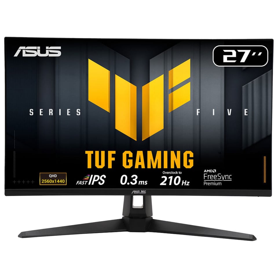ASUS TUF Gaming VG27AQ5A computer monitor 68,6 cm (27") 2560 x 1440 Pixels Quad HD LCD Zwart
