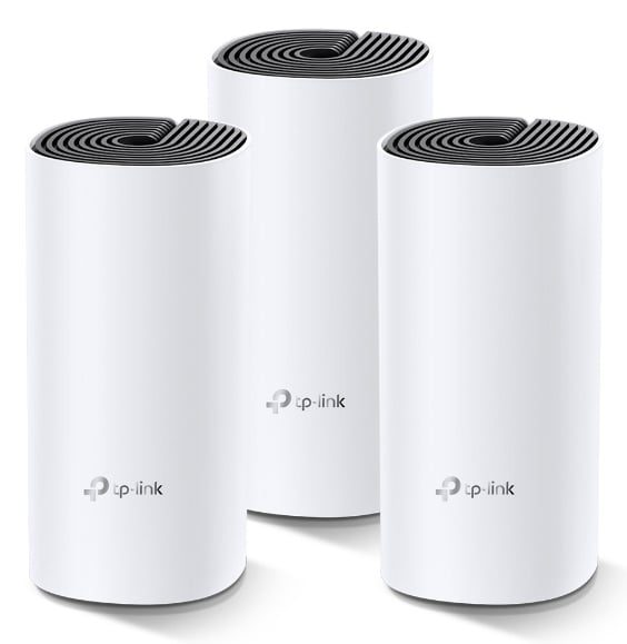 TP-Link Deco M4(3-pack) Dual-band (2.4 GHz / 5 GHz) Wi-Fi 5 (802.11ac) Wit 2 Intern