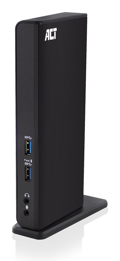 ACT Universeel USB-C of USB-A Dockingstation, voor 2 HDMI monitoren, DisplayLink