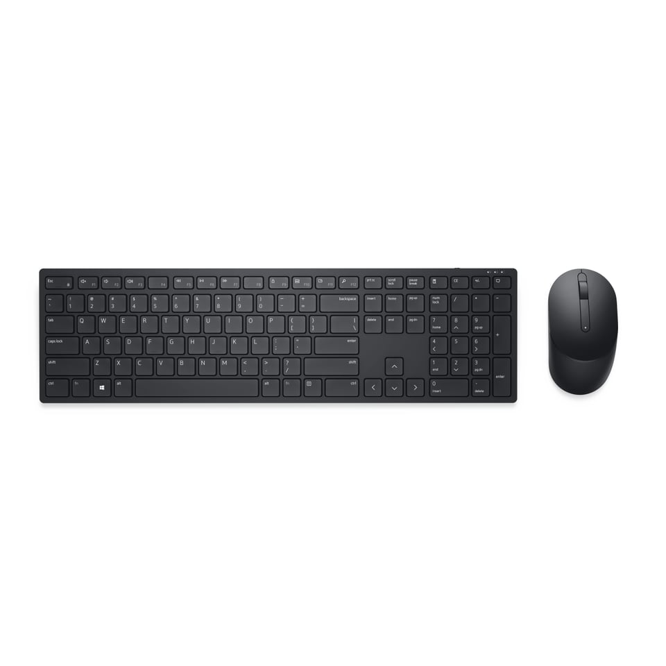 DELL Pro toetsenbord en muis - KM5221W - Duits (QWERTZ) - zwart