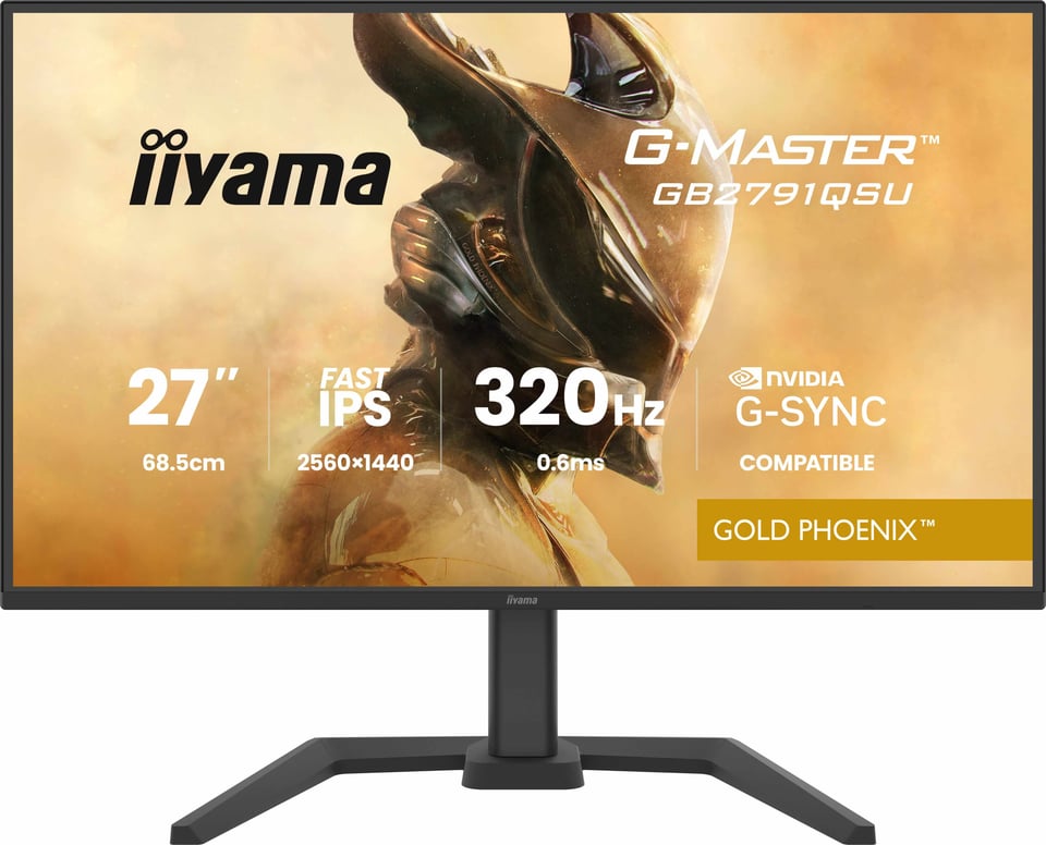 iiyama G-MASTER GB2791QSU-B1 computer monitor 68,6 cm (27") 2560 x 1440 Pixels Wide Quad HD LCD Zwart
