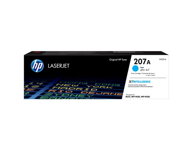 HP 207A toner Cyaan