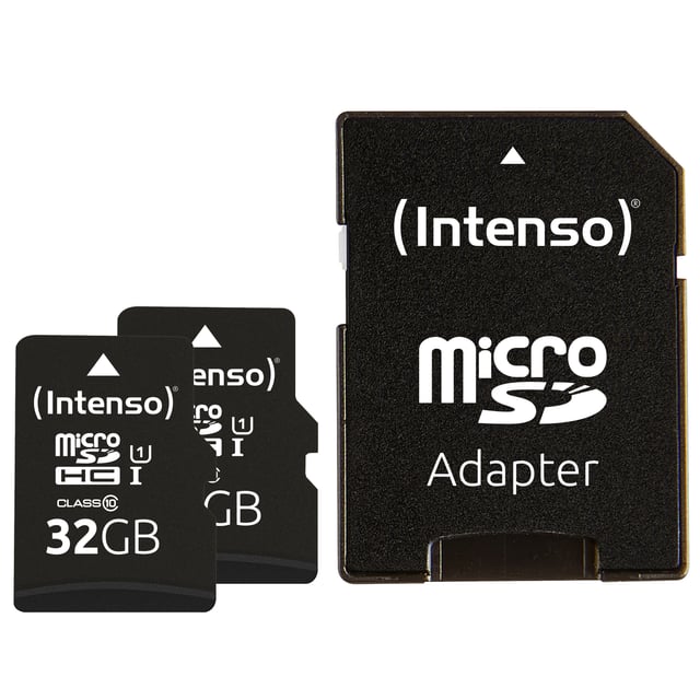 Intenso Doppelpack microSDHC 32GB geheugenkaart