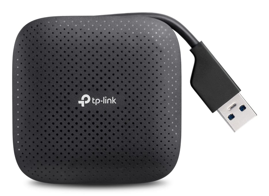TP-Link UH400 interface hub USB 3.2 Gen 1 (3.1 Gen 1) Type-A 5000 Mbit/s Zwart