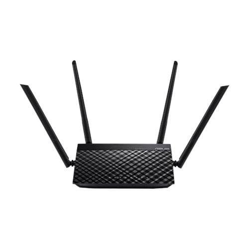 ASUS RT-AC1200 v.2 draadloze router Zwart