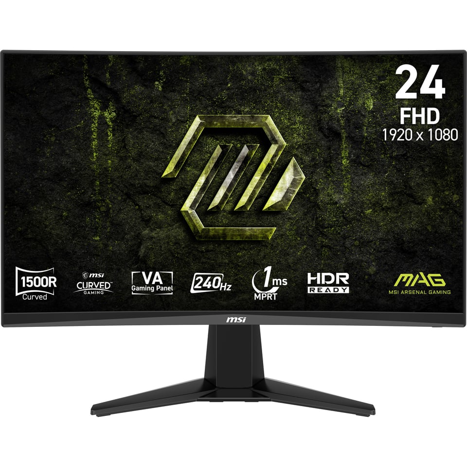 MSI MAG 245C X24 computer monitor 59,9 cm (23.6") 1920 x 1080 Pixels Full HD LCD Zwart