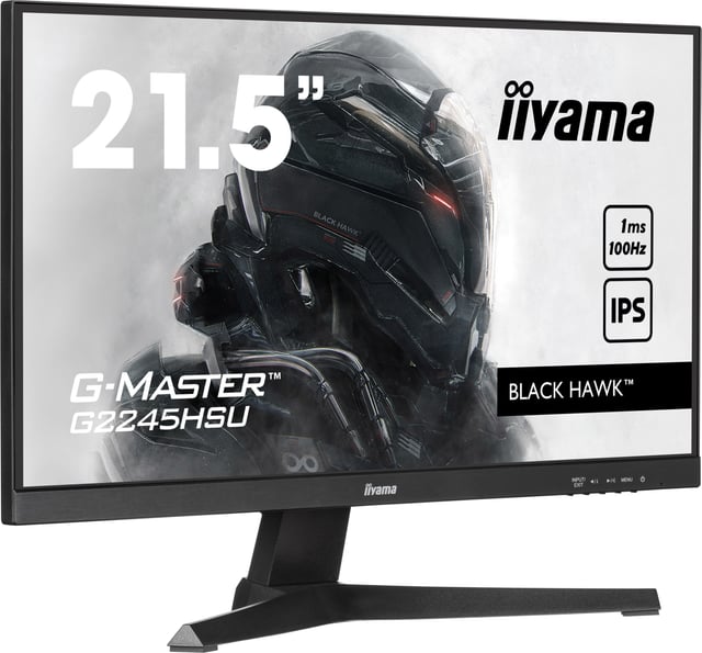 iiyama G-MASTER G2245HSU-B2 computer monitor 54,6 cm (21.5") 1920 x 1080 Pixels Full HD LED Zwart