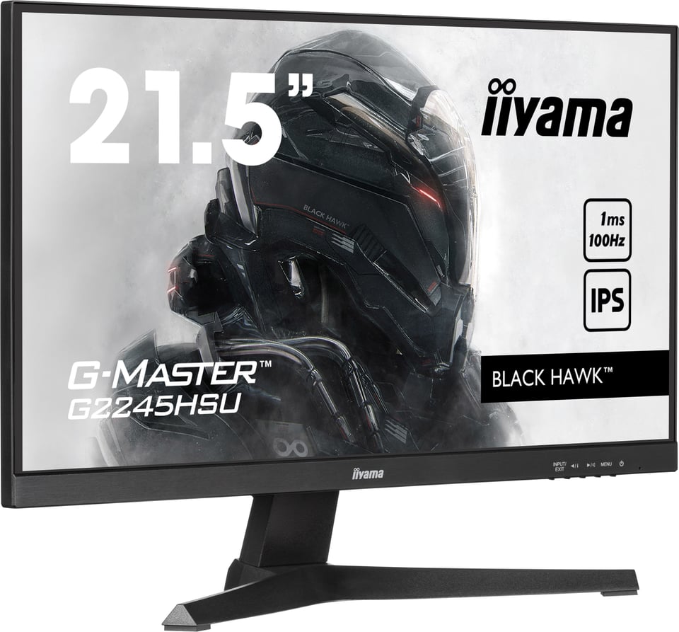 iiyama G-MASTER G2245HSU-B2 computer monitor 54,6 cm (21.5") 1920 x 1080 Pixels Full HD LED Zwart