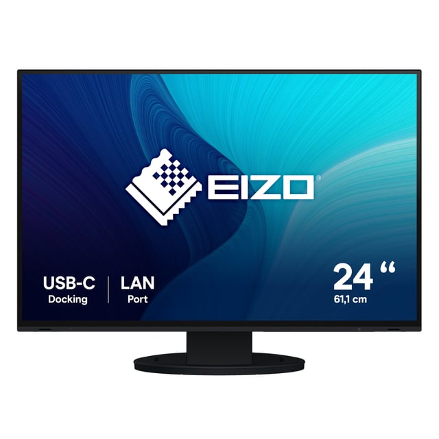 EIZO FlexScan EV2495-BK computer monitor 61,2 cm (24.1") 1920 x 1200 Pixels WUXGA LCD Zwart