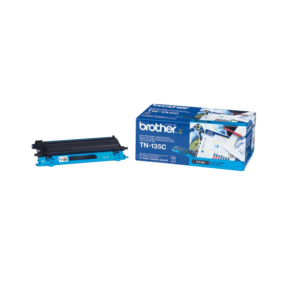Brother TN-135C tonercartridge 1 stuk(s) Origineel Cyaan