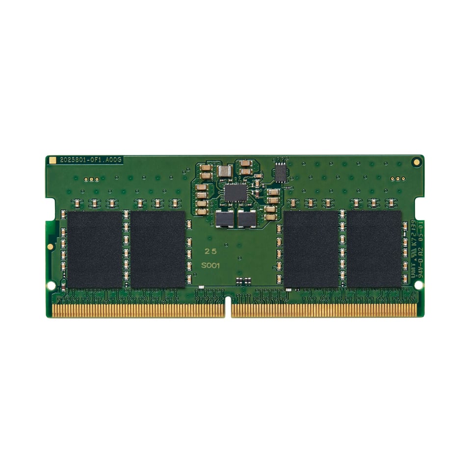Kingston Technology KCP556SS6-8 geheugenmodule 8 GB 1 x 8 GB DDR5 5600 MT/s 262-pin SO-DIMM