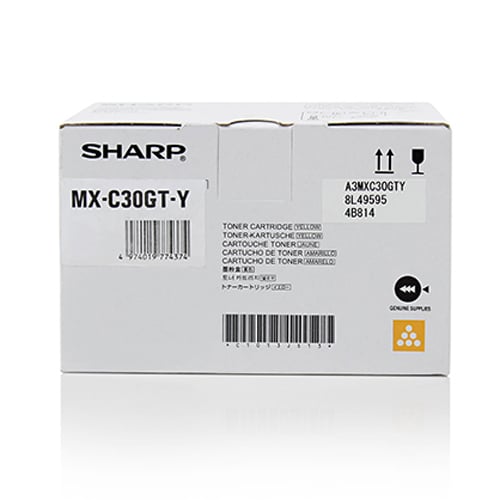 Sharp MXC30GTY tonercartridge 1 stuk(s) Origineel Geel