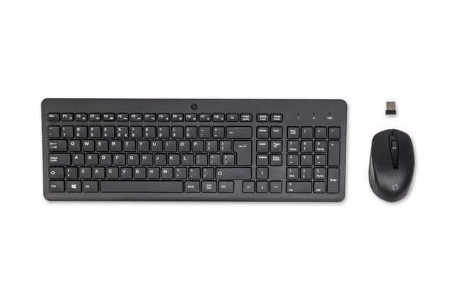 HP 330 draadloze muis en QWERTY