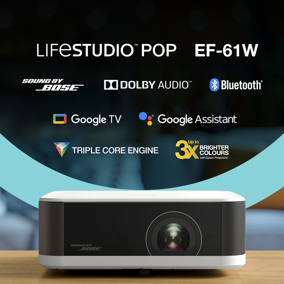 Epson Lifestudio Pop — EF-61W beamer 0,62"