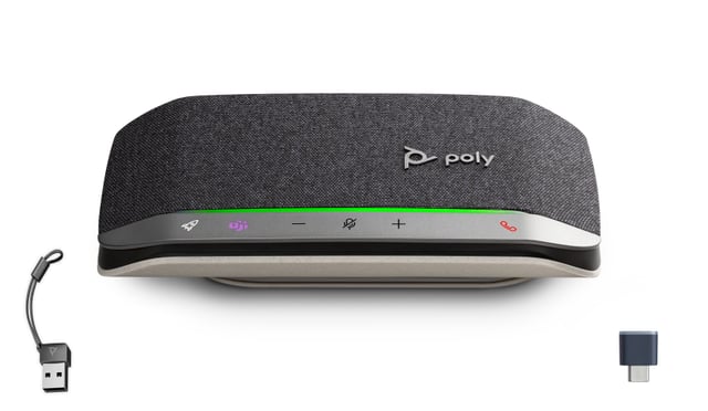 HP Poly Sync 20+M Speakerphone USB-C/A Adapter