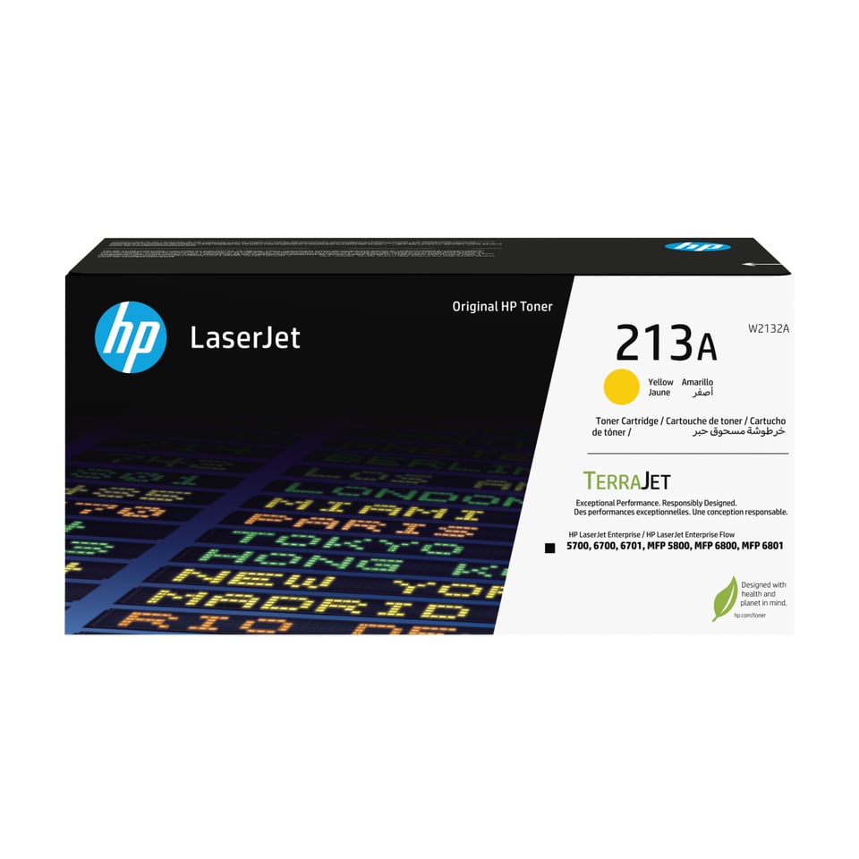 HP 213A toner Geel