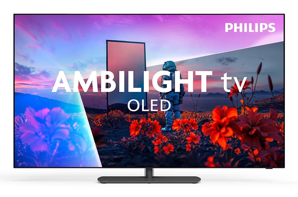 Philips Ambilight 48OLED811/12 tv 121,9 cm (48") 4K Ultra HD Smart TV Wifi Grijs