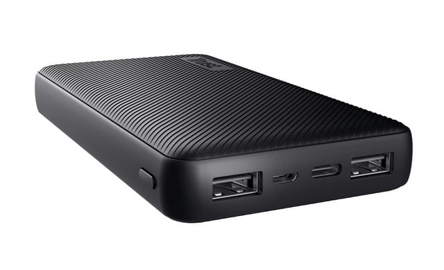 Trust Primo Powerbank 15000 mAh – Powerbank – 55,5 Wh – Zwart