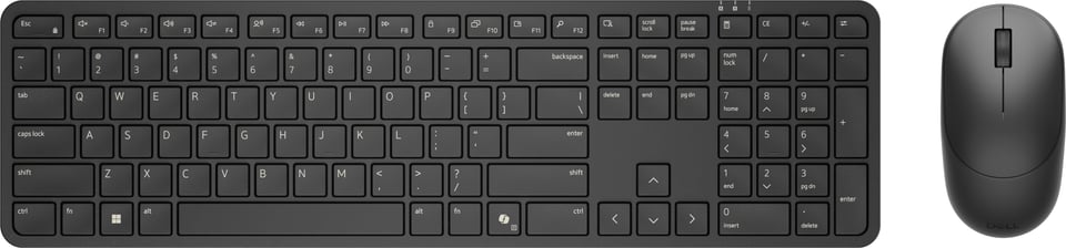 DELL Pro 5 KM526 toetsenbord Inclusief muis Thuis/Werk RF Draadloos QWERTY US International Zwart