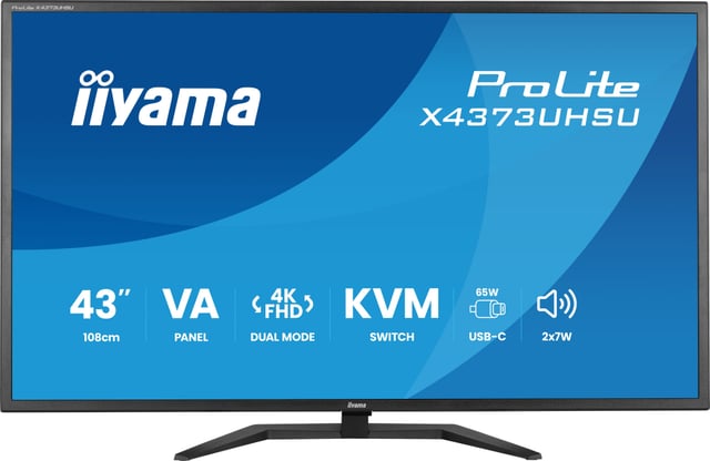 iiyama ProLite X4373UHSU-B2 monitor 42,5"