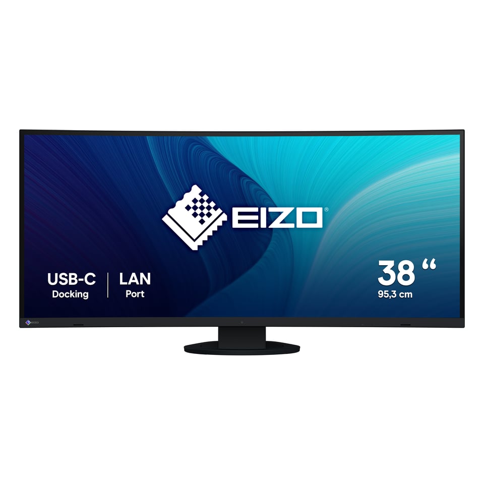 EIZO FlexScan EV3895-BK computer monitor 95,2 cm (37.5") 3840 x 1600 Pixels UltraWide Quad HD+ LCD Zwart