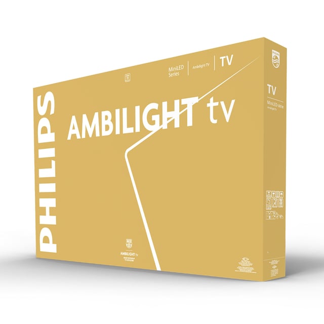 Philips 85MLED910/12 tv 2,16 m (85") 4K Ultra HD Smart TV Wifi Zwart