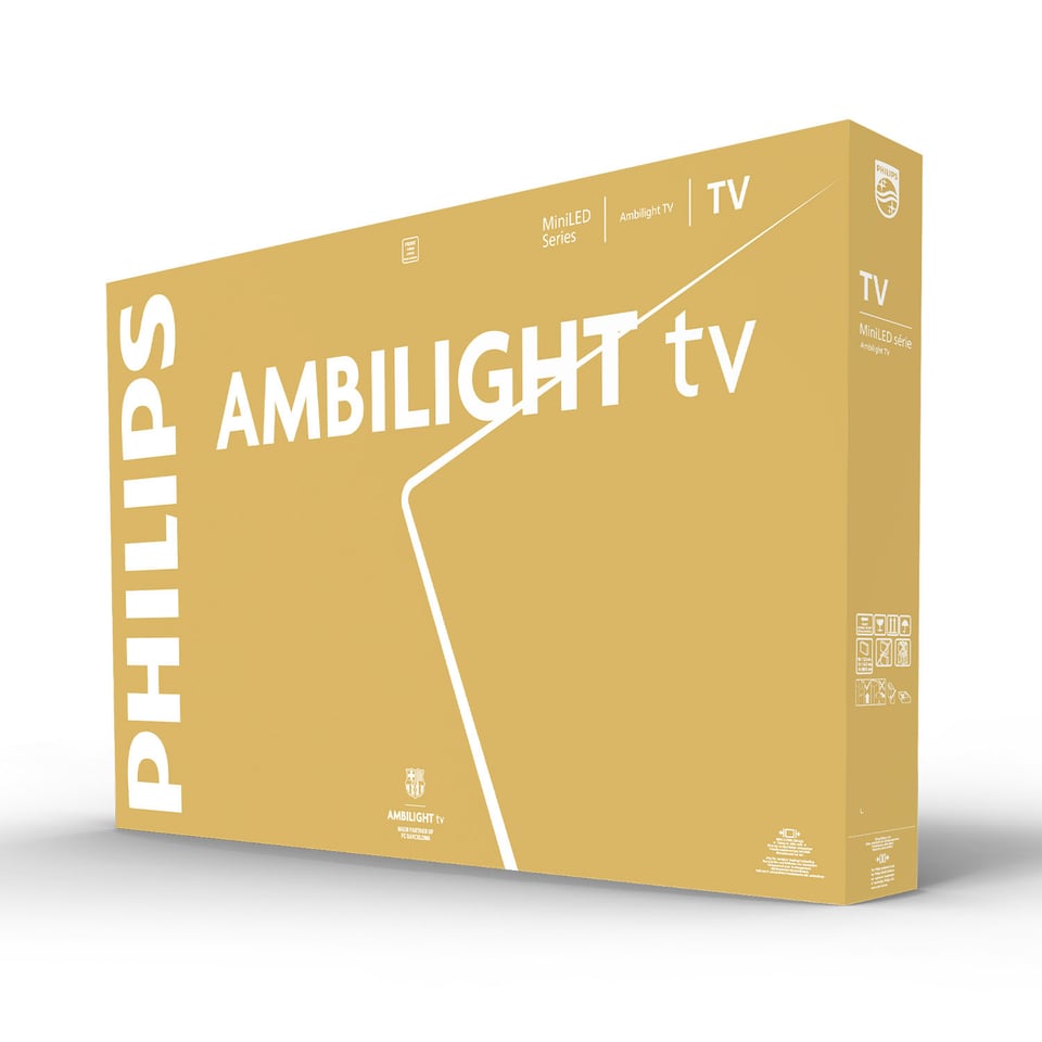 Philips 85MLED910/12 tv 2,16 m (85") 4K Ultra HD Smart TV Wifi Zwart