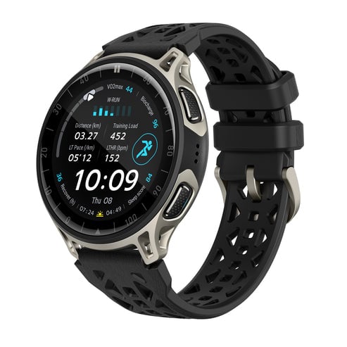Amazfit Cheetah 2 Pro 3,35 cm (1.32") AMOLED 48 mm Digitaal 466 x 466 Pixels Touchscreen Titanium Wifi