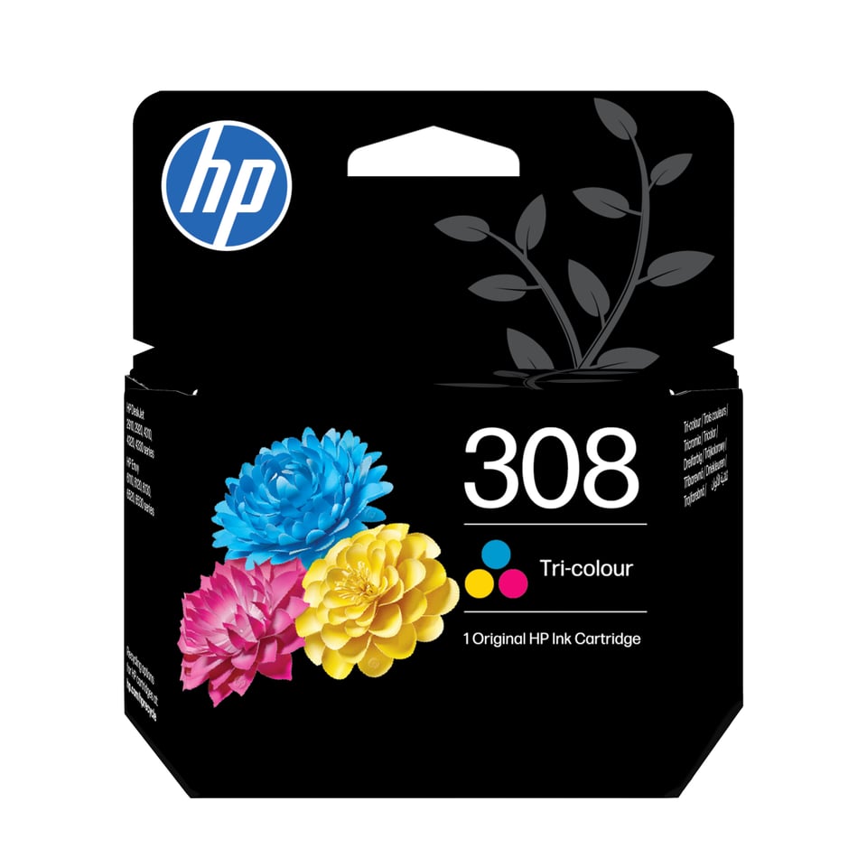 HP 308 originele driekleureninktcartridge