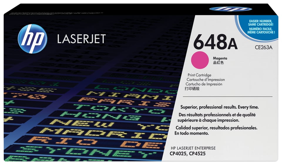 HP 648A originele magenta LaserJet tonercartridge