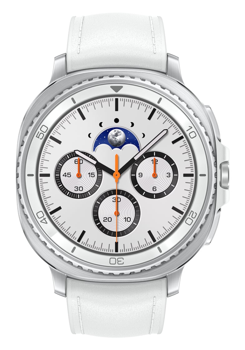 Samsung Galaxy Watch 8 Classic 3,3 cm (1.3") AMOLED 46 mm Digitaal 438 x 438 Pixels Touchscreen Zilver Wifi GPS