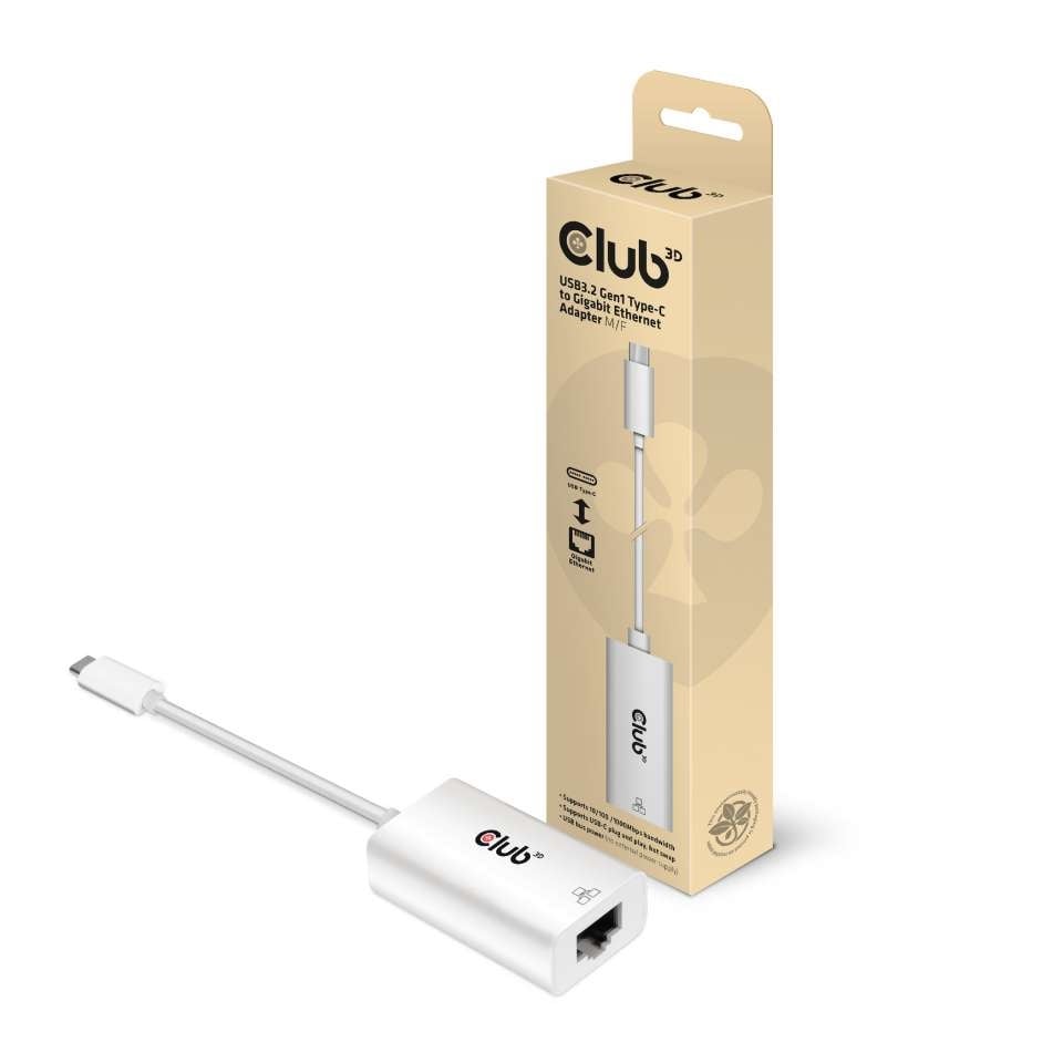 CLUB3D USB3.2 Wit