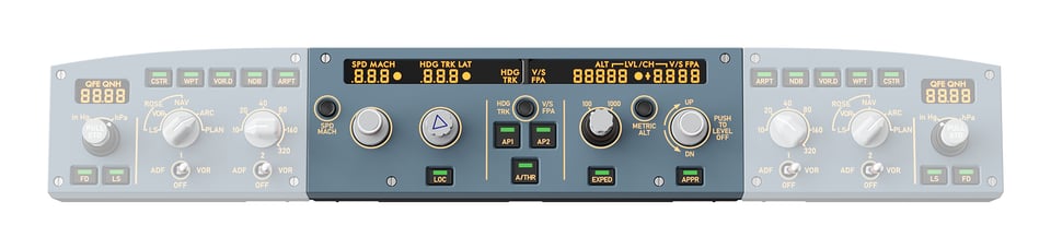 Moza Racing MA3F Electronic Flight Control Modules Flight control panel