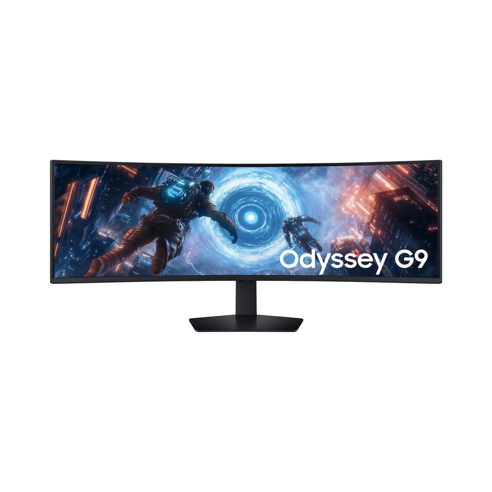 Samsung G91F computer monitor 124,5 cm (49") 5120 x 1440 Pixels Dual QHD LCD Zwart