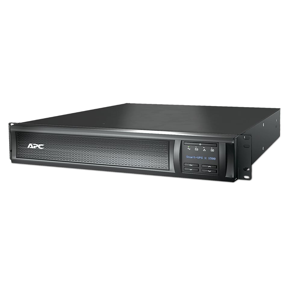 APC Smart-UPS X SMX1500RMI2U - 1500VA, 8x C13 uitgang, USB, uitbreidbare runtime