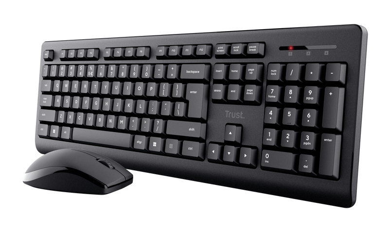 Trust Primo toetsenbord QWERTY Draadloos toetsenbord+muis