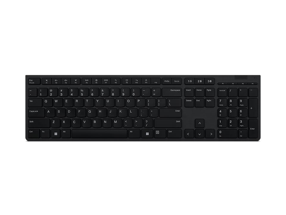 Lenovo 4Y41K04031 toetsenbord Kantoor RF-draadloos + Bluetooth Frans Grijs