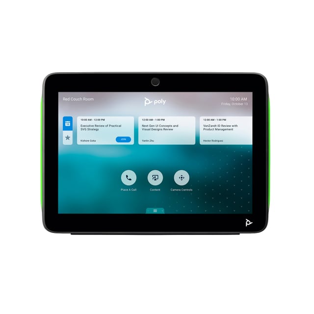 HP Poly TC10 Touch Controller Black Zwart