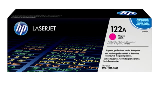 HP 122A Magenta Original LaserJet Toner Cartridge tonercartridge 1 stuk(s) Origineel