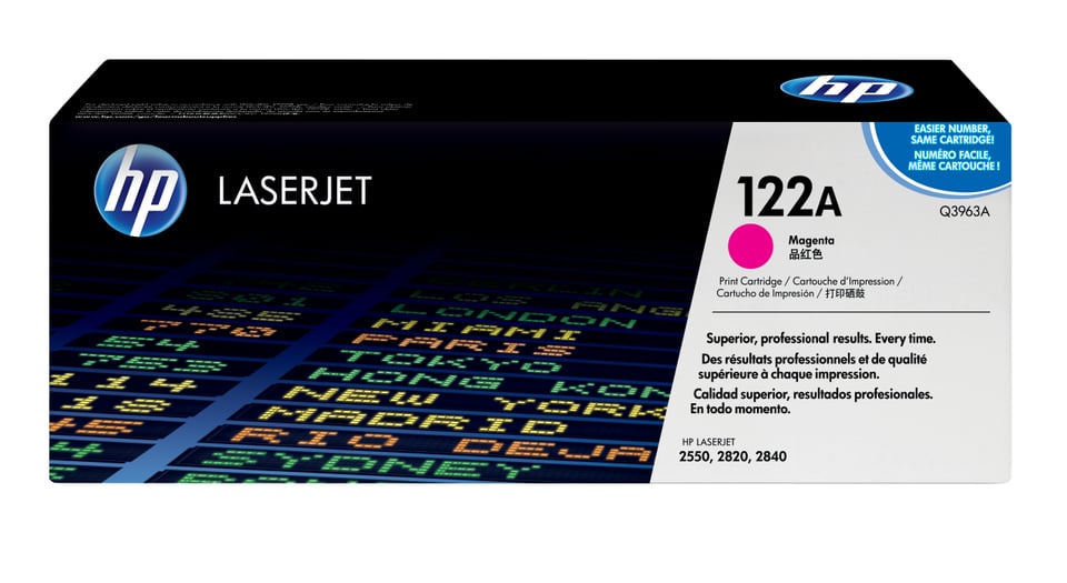 HP 122A Magenta Original LaserJet Toner Cartridge tonercartridge 1 stuk(s) Origineel