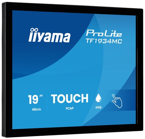 iiyama ProLite TF1934MC-B8X computer monitor 48,3 cm (19") 1280 x 1024 Pixels XGA Touchscreen Zwart