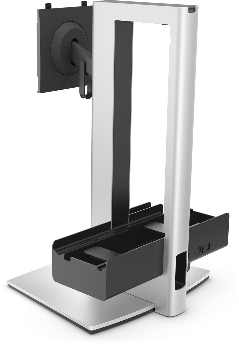 DELL Pro Slim OSS25 68,6 cm (27") Bureau Zwart, Zilver