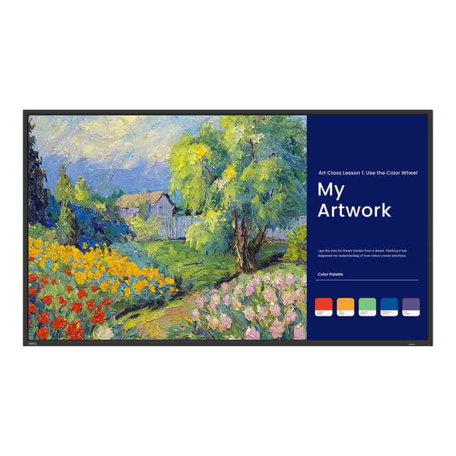 BenQ SL4304 Digitale signage flatscreen 109,2 cm (43") LCD 500 cd/m² 4K Ultra HD Zwart Type processor Android
