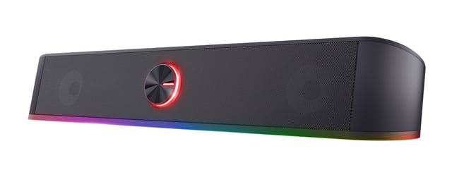 Trust GXT 619 Thorne Soundbar - RGB soundbar – 2.0 kanaal – USB-gevoed – Zwart