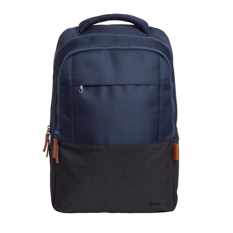 Trust Lisboa Rugzak 16 inch - Laptoprugzak – Voor laptops tot 16 inch – Gerecycled polyester – Blauw