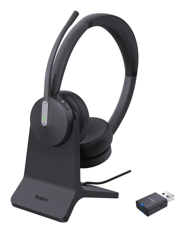 Yealink WH64 Hybird Dual met oplaadstandaard Teams Headset